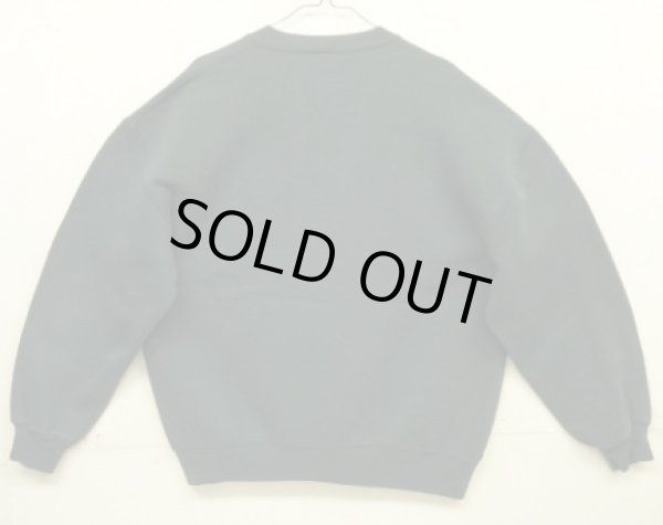 画像4: 90'S RUSSELL ATHLETIC 前Vガゼット付き クルーネック スウェットシャツ ダークグリーン USA製 (VINTAGE)