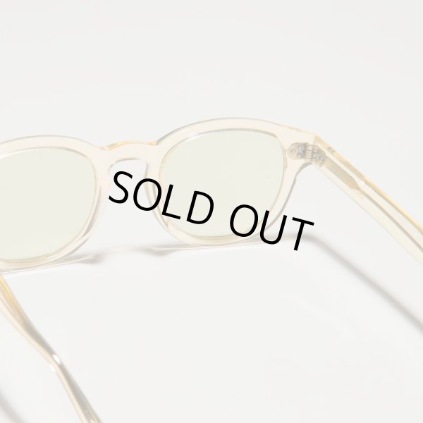 画像4: H OPTICAL "H-02" アイウェア シャンパン/ライトグリーンレンズ (NEW)