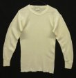 画像1: 80'S SEARS サーマル 長袖 Tシャツ ホワイト USA製 (VINTAGE)
