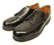 画像1: 90'S CAROLINA SHOE レザー ポストマンシューズ ブラック USA製 (DEADSTOCK)