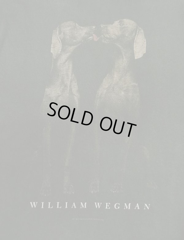 画像3: 90'S WILLIAM WEGMAN "ARC" 長袖 Tシャツ ブラック USA製 (VINTAGE)