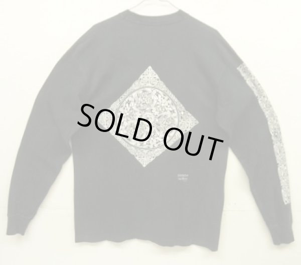 画像5: 90'S FASHION VICTIM 袖＆両面プリント 長袖 Tシャツ ブラック USA製 (VINTAGE)