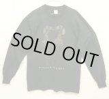 画像: 90'S WILLIAM WEGMAN "ARC" 長袖 Tシャツ ブラック USA製 (VINTAGE)