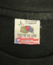 画像2: 90'S FASHION VICTIM 袖＆両面プリント 長袖 Tシャツ ブラック USA製 (VINTAGE)
