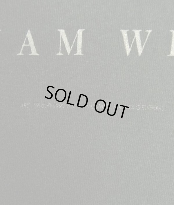 画像4: 90'S WILLIAM WEGMAN "ARC" 長袖 Tシャツ ブラック USA製 (VINTAGE)