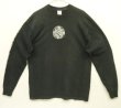 画像1: 90'S FASHION VICTIM 袖＆両面プリント 長袖 Tシャツ ブラック USA製 (VINTAGE)