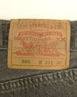画像4: 90'S LEVIS 501 デニム 先染めブラック W33L30 USA製 (VINTAGE)