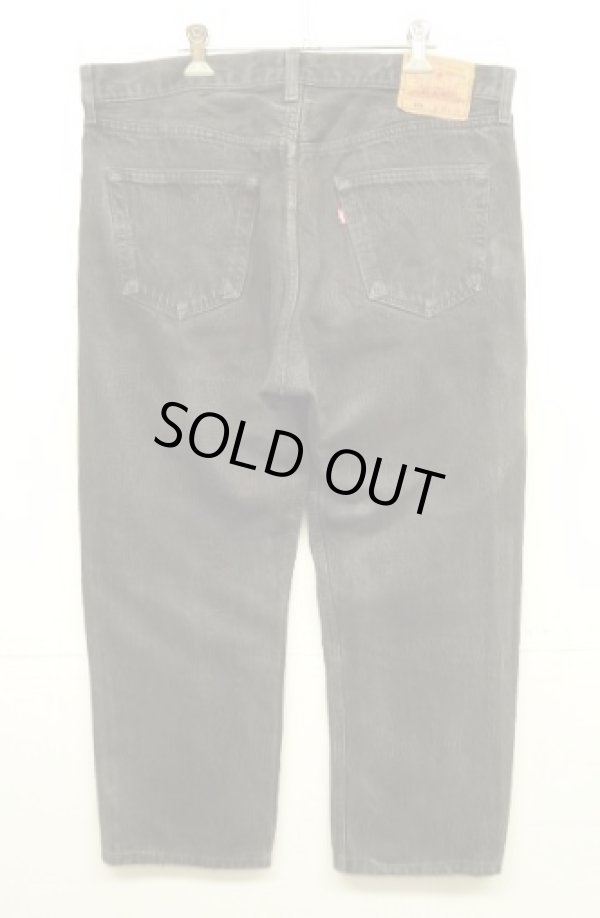 画像3: 90'S LEVIS 501 デニム ブラック USA製 W36L32 (VINTAGE)