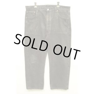 画像: 90'S LEVIS 501 デニム ブラック USA製 W36L32 (VINTAGE)