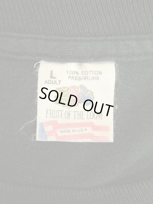 画像2: 90'S WILLIAM WEGMAN "ARC" 長袖 Tシャツ ブラック USA製 (VINTAGE)