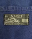画像2: 60'S LE MONT ST MICHAEL ワークジャケット カバーオール フェードブルー (VINTAGE)