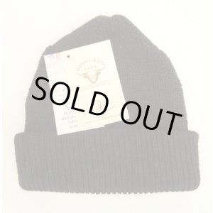 画像: HIGHLAND 2000 ウール ワッチキャップ ブラック イングランド製 (NEW) 