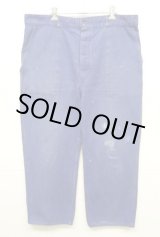 画像: 70'S ユーロワーク ワークパンツ フェードブルー (VINTAGE)