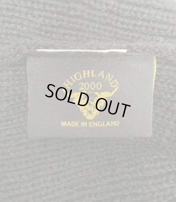 画像2: HIGHLAND 2000 ウール ワッチキャップ ブラック イングランド製 (NEW) 