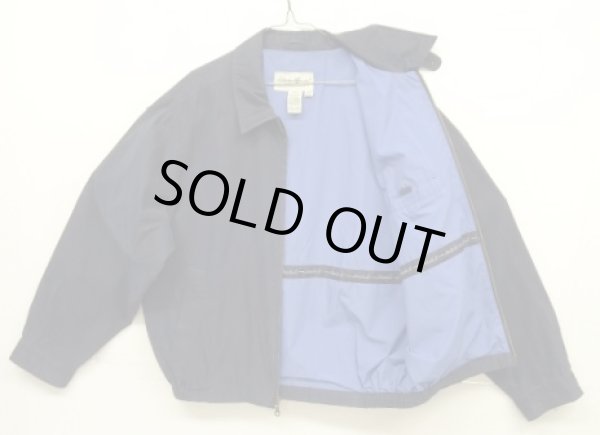 画像4: 90'S EDDIE BAUER 白タグ ピーチスキン チンスト付き ドリズラージャケット ネイビー (VINTAGE)