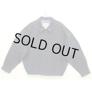 画像: 90'S EDDIE BAUER 白タグ ピーチスキン チンスト付き ドリズラージャケット ネイビー (VINTAGE)