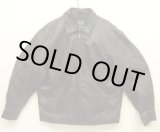 画像: 00'S GAP 旧タグ 裏地キルティング レザー ドリズラージャケット ブラック (VINTAGE)