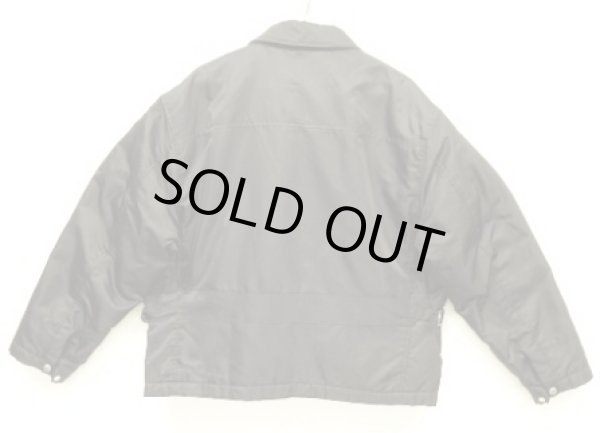 画像5: 00'S GAP 旧タグ 裏地キルティング ナイロン ドリズラージャケット ブラック (VINTAGE)