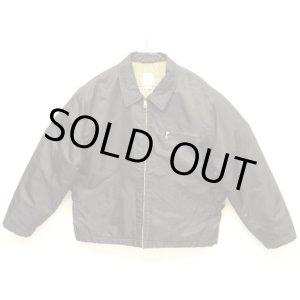 画像: 00'S GAP 旧タグ 裏地キルティング ナイロン ドリズラージャケット ブラック (VINTAGE)