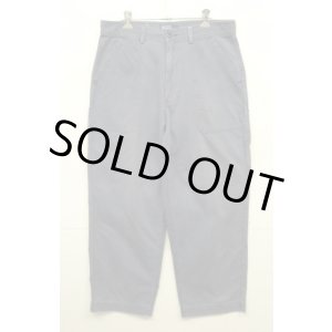画像: 90'S RALPH LAUREN コットンピケ ユーティリティパンツ ブルー (VINTAGE)