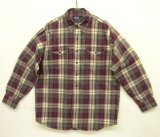 画像: 90'S RALPH LAUREN "WOODSMAN WORKSHIRT" コットン 長袖 ワークシャツ チェック柄 (VINTAGE)