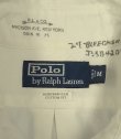 画像2: 90'S RALPH LAUREN "BLEECKER CLUB" ラウンドカラー 長袖 オックスフォードシャツ ホワイト (VINTAGE)