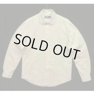 画像: 90'S RALPH LAUREN "BLEECKER CLUB" ラウンドカラー 長袖 オックスフォードシャツ ホワイト (VINTAGE)