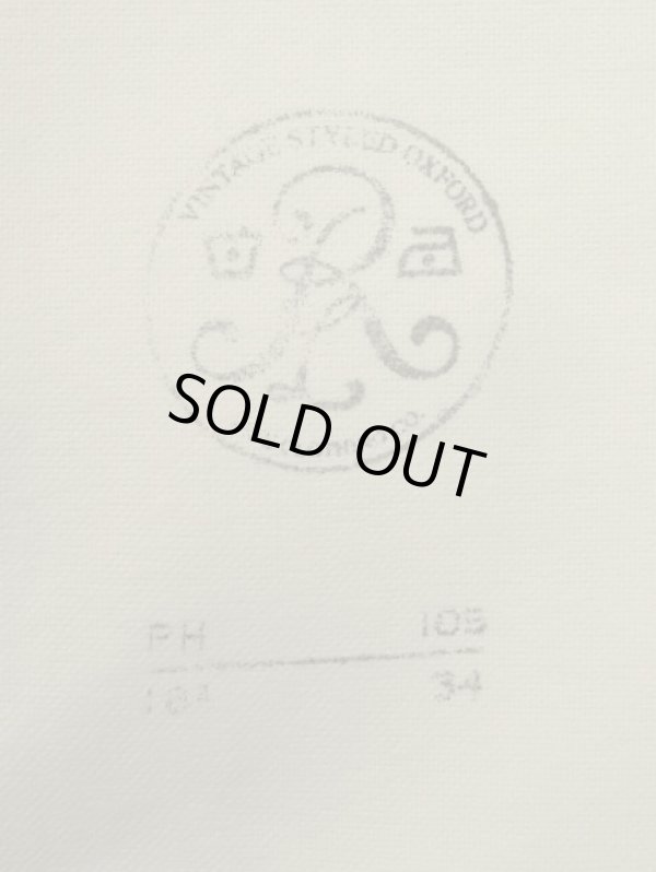 画像3: 90'S RALPH LAUREN "BLEECKER CLUB" ラウンドカラー 長袖 オックスフォードシャツ ホワイト (VINTAGE)