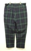 画像3: 90'S RALPH LAUREN ツープリーツ ウール セレモニーパンツ チェック柄 USA製 (VINTAGE)
