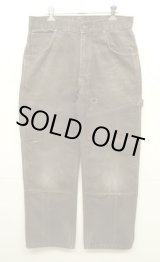 画像: TOUGH DUCK ダブルニー ダック ペインターパンツ フェードブラウン (VINTAGE)