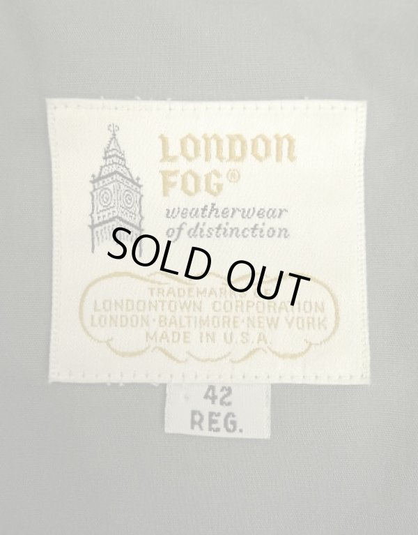 画像2: 70'S LONDON FOG ドリズラージャケット IDEALジップ ダークグレー USA製 (VINTAGE)