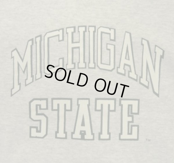 画像3: 90'S RUSSELL ATHLETIC 前Vガゼット付き クルーネック スウェットシャツ ヘザーグレー USA製 (VINTAGE)