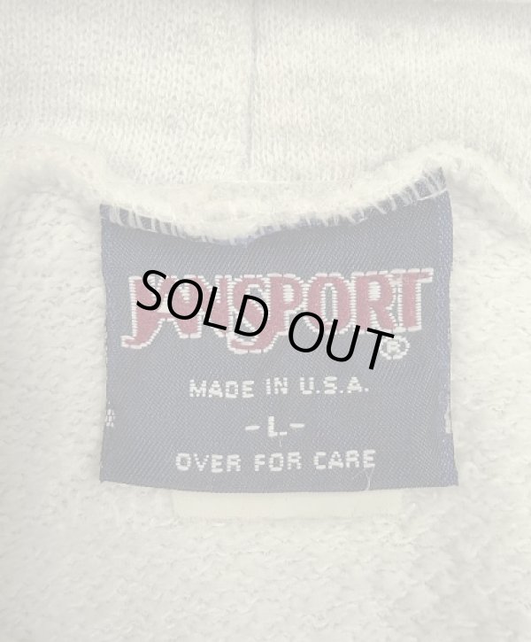 画像2: 90'S JANSPORT プルオーバー スウェットパーカー ヘザーグレー USA製 (VINTAGE)