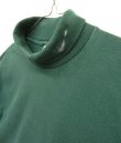 画像3: 90'S NIKE 白タグ タートルネック 長袖 Tシャツ ダークグリーン USA製 (VINTAGE)
