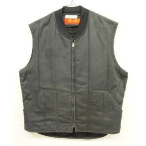 画像: 90'S RED KAP キルティングベスト チャコール メキシコ製 (VINTAGE)