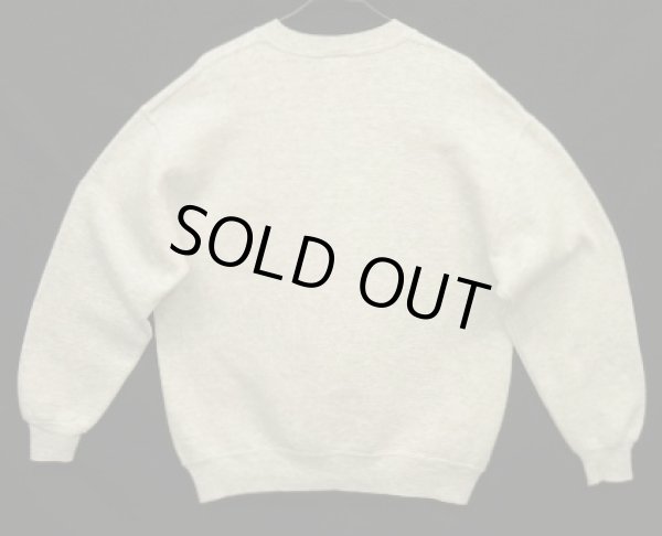 画像5: 90'S RUSSELL ATHLETIC 前Vガゼット付き クルーネック スウェットシャツ ヘザーグレー USA製 (VINTAGE)