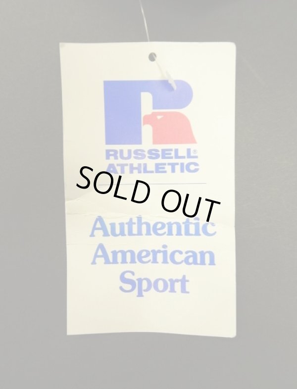 画像3: 90'S RUSSELL ATHLETIC 前Vガゼット付き クルーネック 半袖 スウェットシャツ ホワイト USA製 (DEADSTOCK)