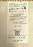 画像2: CARHARTT ダブルニー ダック ペインターパンツ ブラウン W38L30 USA製 (DEADSTOCK)