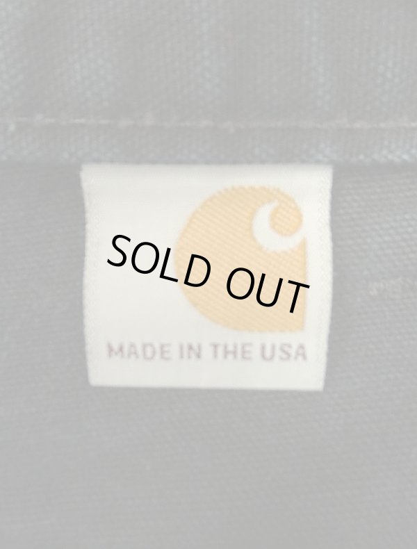 画像2: CARHARTT "125周年モデル" ダブルニー ダック ペインターパンツ ブラック W33L30 USA製 (VINTAGE)