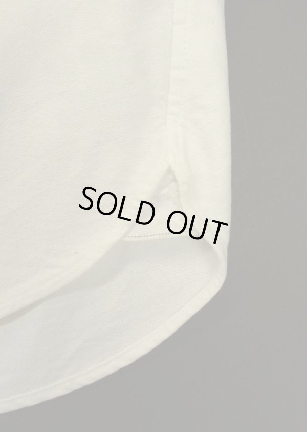 画像4: RRL 耳付きオックスフォード マチ付き 三点留めボタンダウンシャツ ホワイト (USED)