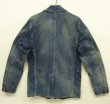 画像7: RRL ”LEWIS" ヴィンテージ＆リペア加工 月桂樹ボタン デニム カバーオール インディゴ USA製 (DEADSTOCK)