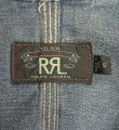 画像2: RRL ”LEWIS" ヴィンテージ＆リペア加工 月桂樹ボタン デニム カバーオール インディゴ USA製 (DEADSTOCK)