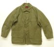 画像1: 40'S MONTGOMERY WARD "WESTERN FIELD" ポプリン ハンティングジャケット オリーブ (VINTAGE)