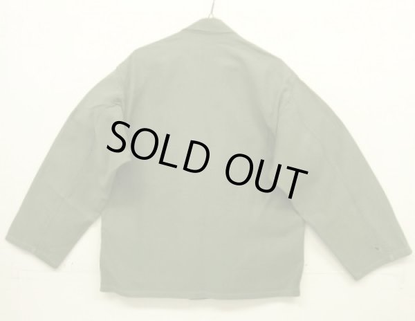 画像3: 50'S アメリカ軍 US ARMY "1st MODEL" OG107 コットンサテン ユーティリティシャツ (VINTAGE)