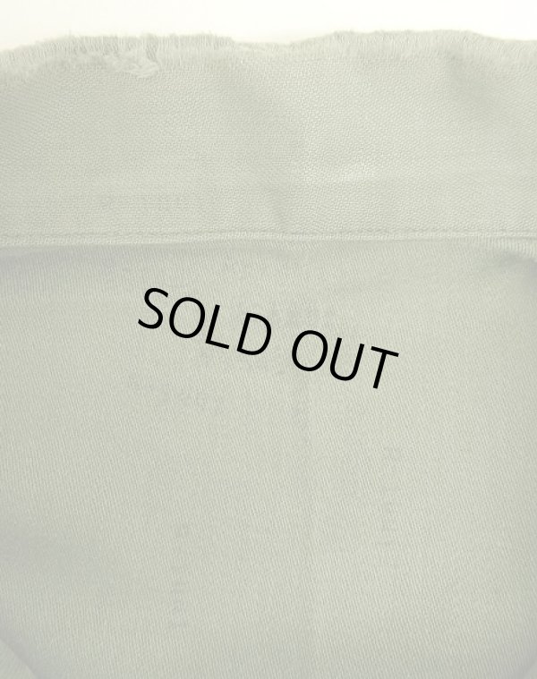 画像2: 50'S アメリカ軍 US ARMY "1st MODEL" OG107 コットンサテン ユーティリティシャツ (VINTAGE)