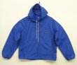 画像1: 80'S PATAGONIA 旧タグ ナイロン アノラックジャケット ブルー USA製 (VINTAGE)