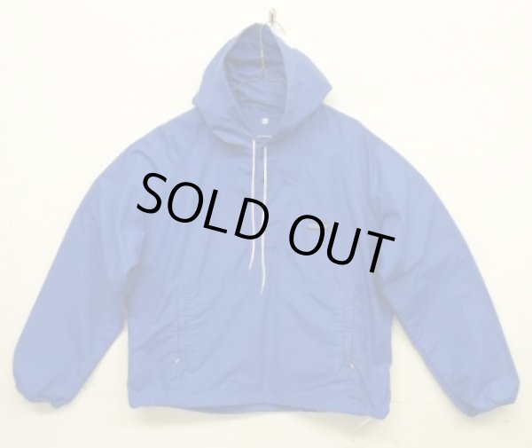 画像1: 80'S PATAGONIA 旧タグ ナイロン アノラックジャケット ブルー USA製 (VINTAGE)