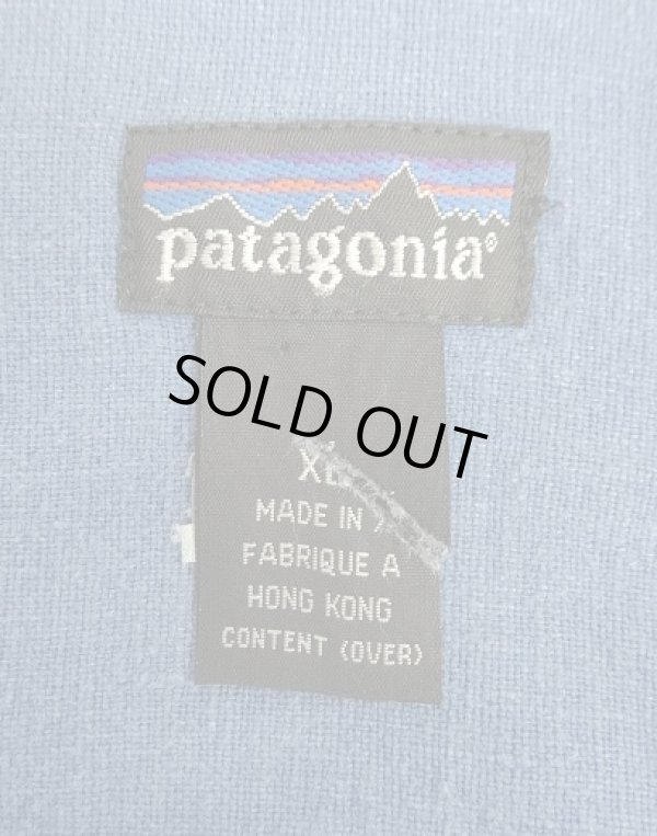 画像2: 90'S PATAGONIA ヘンプ 長袖シャツ インディゴ 香港製 (VINTAGE)