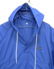 画像3: 80'S PATAGONIA 旧タグ ナイロン アノラックジャケット ブルー USA製 (VINTAGE)