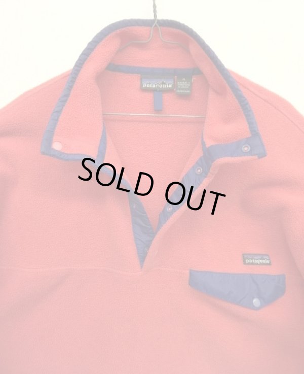 画像3: 90'S PATAGONIA ”SYNCHILLA SNAP-T" 雪無しタグ シンチラ スナップT サーモンピンク ジャマイカ製 (VINTAGE)